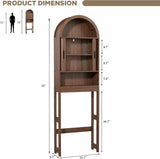 Space Saver Arched Over The Toilet Storage Freestanding Organizer