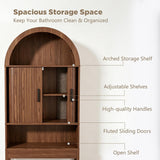 Space Saver Arched Over The Toilet Storage Freestanding Organizer