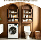 Space Saver Arched Over The Toilet Storage Freestanding Organizer