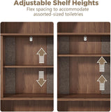 Space Saver Arched Over The Toilet Storage Freestanding Organizer