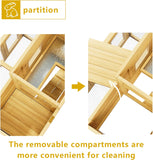 Rabbit Hutch & Chicken Coop with Wire Run, Wooden Poultry House with Pull-Out Tray, Waterproof Rabbit Hutch for Outside (Yellow)